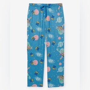 Disney Blue Alien Pajama Bottoms